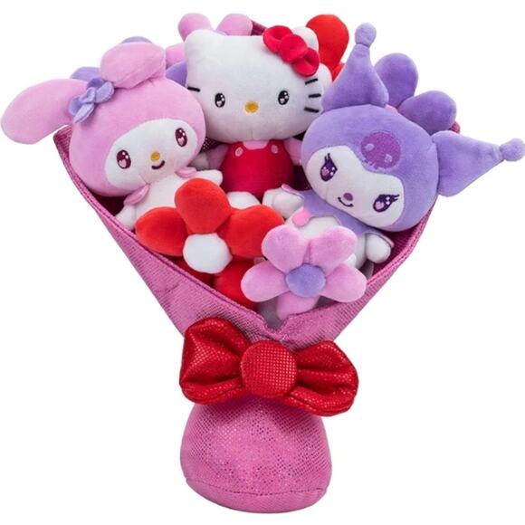 Hello Kitty and Friends 12-inch Plush Valentine's Sanrio product Jazwares - Picture 1 of 6